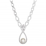 Monemel Pearl & Swarovski Necklace - Mother s Day - Monemel